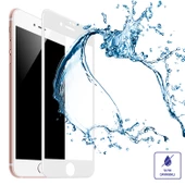 Bufalo iPhone 7 Plus / 8 Plus Ekran Koruyucu 9D Temperli Cam - Beyaz - 5