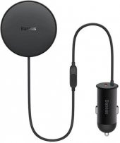 Baseus 15W+25W Magsafe Kablosuz Araç Şarjı Type-C Araç Çakmaklık Şarjı İphone 12 13 14 Pro Max Şarj - 1