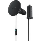 Baseus 15W Magsafe Kablosuz Araç Telefon Tutucu 25W Type-C Araç Çakmaklık Şarjı İphone Araç Şarjı - 1