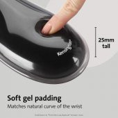 Kensington Entegre Bilek Destekli Duo Gel Mouse Pads - KOD:62401 - 2