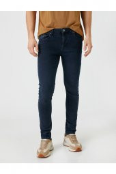 Erkek Jean Pantolon Indigo 3sam40054nd - 7