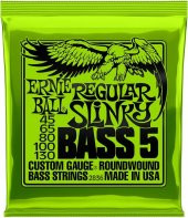 Ernie Ball P02836 Regular Slinky Nickel 45-130 (5 Telli) Bas Gitar Teli - 1