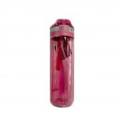 Gıpta Trim Pipetli Tritan Su Matarası Kilitli 600 Ml Pembe K7582 - 1