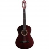 Miguel Angela MA1M-WR Bordo Klasik Gitar (Mat Cilalı) - 1