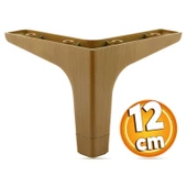 Sedef 6'lı Set Mobilya Tv Ünitesi Çekyat Koltuk Kanepe Destek Ayağı 12 Cm Koyu Ceviz Baza Ayakları thumbnail 7