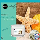 Aroma Basic Line Kokulu Mum Sea salt with lily of the valley 115gr. - 3