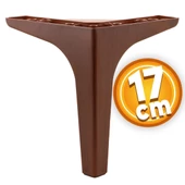 Sedef 6'lı Set Mobilya Tv Ünitesi Konsol Koltuk Kanepe Destek Ayağı 17 Cm Ahşap Desenli Ayakları - 3