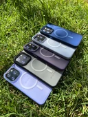 İphone 14 Pro Max Magsafe Mat Krom Telefon Kılıfı thumbnail 12