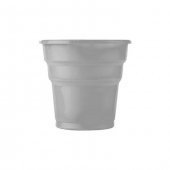 Gümüş Plastik Bardak - 1