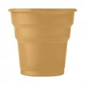 Altın Plastik Bardak - 1