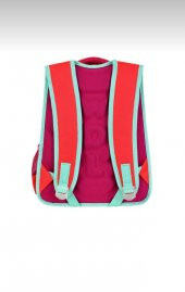 Ölmezler Mercan Balerin Desenli Ilkokul Sırt Çantası Ve Beslenme Çantası Kırmızı - 5