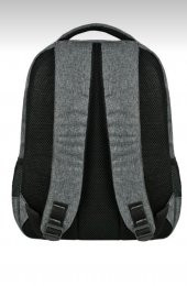 Ölmezler Oval Kırçıl Dört Gözlü Okul Sırt Çantası Gri - 4