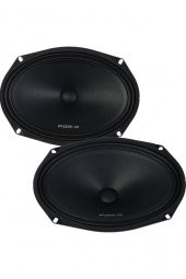 For-X 6x9 180w Rms Neodium Mıknatıs Slim Midrange Oval Oto Hoparlör Xmd-1069n - 1