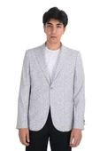 Cengiz İnler Kırçıllı Kumaş Slim Fit Erkek Ceket - 4