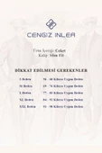 Cengiz İnler Kırçıllı Slim Fit Erkek Ceket - 11
