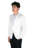 Cengiz İnler Armür Desen Slim Fit Erkek Ceket - 3