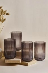 Perotti Imola Füme 4lü Cam Bardak 440 ml-14912 - 1