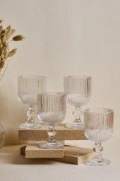 Perotti Imola 4lü Ayaklı Bardak 260 ml-14913 - 1