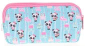 Kids&Love Üç Bölmeli Kız Çocuk Kalem Çantası - Pembe Panda thumbnail 2