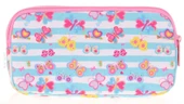 Kids&Love Üç Bölmeli Kız Çocuk Kalem Çantası - Pembe Kelebek thumbnail 2
