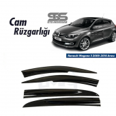 Cam Rüzgarlığı Renault Megane 3 2009-2016 Arası Mügen Tip Piano Black - 1