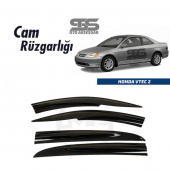 Cam Rüzgarlığı HONDA V-TEC 2 2001-2006 Arası Mügen Tip Piano Black - 1