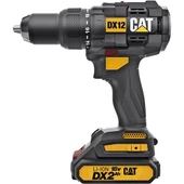 CAT DX12 18Volt/2.0Ah Li-ion Çift Akülü Kömürsüz Profesyonel Şarjlı Darbeli Matkap - 2