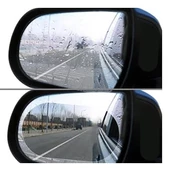 Oto Araba Yan Ayna Yağmur Kaydırıcı Film (Çift) - 3