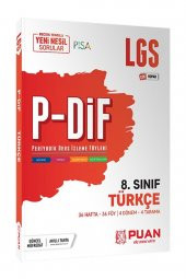 PUAN YAYINLARI  LGS TÜRKÇE P-DİF - 1