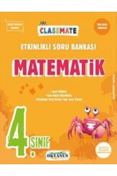Okyanus 4.sınıf Classmate Matematik Etkinlikli Soru Bankası - 1