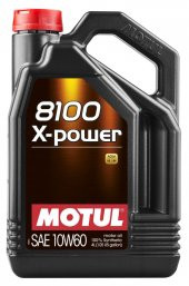 Motul 8100 X-Power 10W-60 Tam Sentetik Motor Yağı 4 L - 1