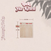Hassiyeti Düşük Ciltler İçin Sert İpek Kare Yüz Kesesi - Silky Glows - 4