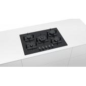 Bosch Ppq7a6b10 75 Cm Doğalgazlı Woklu Siyah Cam Ankastre Ocak - 4