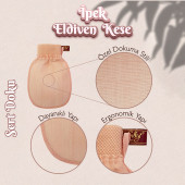 Silky Glows Hassasiyeti Düşük Ciltlere Özel İpek Vücut ve Yüz Kese Seti - 6