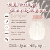 Silky Glows Koza İpeği & Floş (Floş İpeği) Çok Hassas Ciltlere Özel Vücut & Yüz Kese Seti - 2
