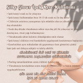 Silky Glows Koza İpeği & Floş (Floş İpeği) Çok Hassas Ciltlere Özel Vücut & Yüz Kese Seti - 3