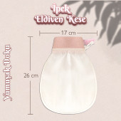 Silky Glows Koza İpeği & Floş (Floş İpeği) Çok Hassas Ciltlere Özel Vücut & Yüz Kese Seti - 4