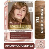 L’oréal Paris Excellence Creme Nude Renkler Saç Boyası – 7U Nude Kumral - 1