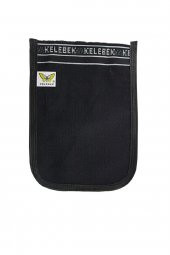 Kelebek Kese 2 Adet Osmanlı Kalın Siyah Banyo Hamam Kesesi 25X17 Cm - 2