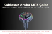 Cosmostech Car T86M Araç Fm Transmitter 5.0 Bluetooth Araç Kiti Hızlı 20W Şarj Qc3.0 Çift USB Mp3 Sd Kart Çakmaklık Girişli Oto Müzik Çalar - 4