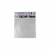 Metalize Hediye Paketi 11x12 Gümüş 100 lü - 1