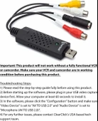 ClearClick VHS'den DVD'ye Sihirbazı - USB Video Yakalayıcı - 2