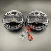 16cm Hoparlör Kapı kolonu 2 Adet Oto Hoparlör Kapaklı 600w Tweterli - 3