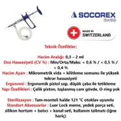 Socorex-187 Otomatik Hortumlu Enjektör 0.3-2 ml thumbnail 2