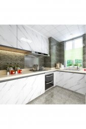 Mermer Desenli Folyo Sticker - 1