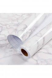 Mermer Desenli Folyo Sticker - 2