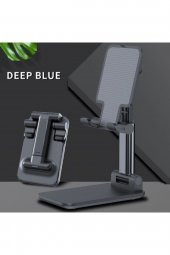 Siyah Katlanabilir Masaüstü Tablet Ve Telefon Tutucu Stand - 3