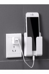 Telefon Ve Kumanda Standı Duvara Monte Telefon Tutacağı Kumanda Tutacağı - 2