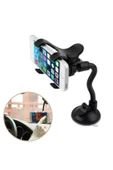 CMT Kıskaçlı Vantuzlu Araç Içi Telefon Tutucu Akrobat Cama Yapışan - 5