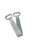 Acassia Home Çift Taraflı Banyo Sırt Kesesi Silikon Duş Lifi Fırçası 70 Cm - 1